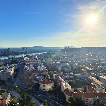 Prestigious Sky Park Apartment - Top City View - Traveller Awards 2024 Bratislava Exterior photo