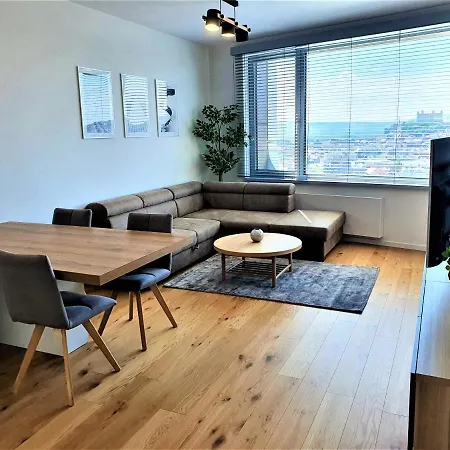 Prestigious Sky Park Apartment - Top City View - Traveller Awards 2024 Bratislava Exterior photo